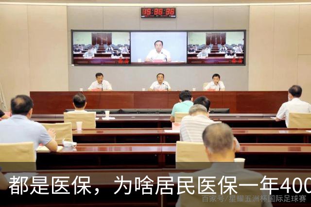 都是医保，为啥居民医保一年400元，职工医保一年4000多，差在哪
